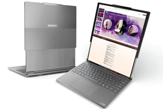 Lenovo chuẩn bị ra mắt laptop màn hình cuộn đầu tiên