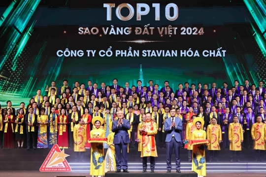 Outstanding enterprises honoured with Vietnam Gold Star Award 2024