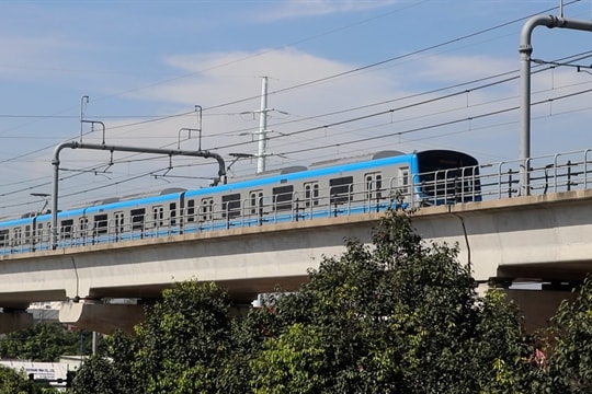 HCM City metro increases operating hours, trains on Christmas Eve