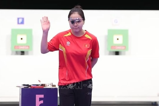 Shooter Trinh Thu Vinh named Vietnam’s most outstanding athlete of 2024