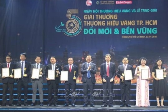 29 firms honoured at 5th Ho Chi Minh City Golden Brand Award 2024