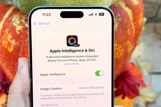 Apple Intelligence ‘ngốn’ 7GB dung lượng iPhone