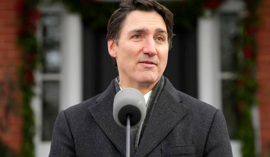 Thủ tướng Canada Justin Trudeau thông báo từ chức