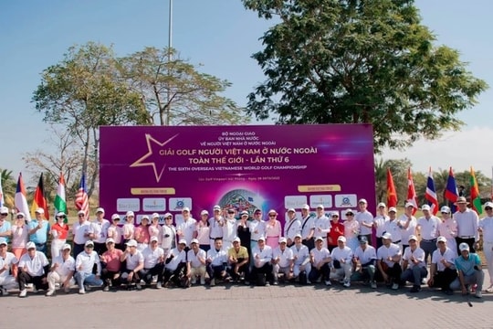 Golf tournament helps connect overseas Vietnamese worldwide