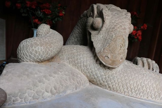 The self-biting dragon: Việt Nam's mysterious temple sculpture