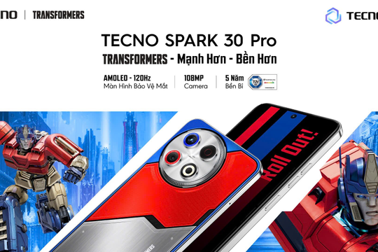 Tecno ra mắt Spark 30 Pro phiên bản Transformers, chiếc điện thoại hơn 5 triệu đồng có gì đột phá?