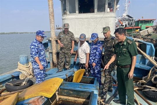 Fishing boat found carrying 50,000 litres of smuggled diesel  
