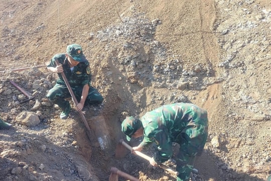 Over 220kg wartime bomb detonated in Bình Phước