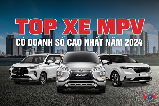 Mitsubishi Xpander thống trị phân khúc MPV Việt Nam năm 2024