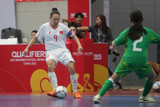 Thắng 21-0, tuyển futsal nữ Việt Nam giành vé dự giải châu Á