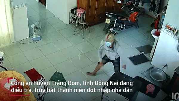 Video: Trộm đột nhập nhà dân phá két sắt ở Đồng Nai