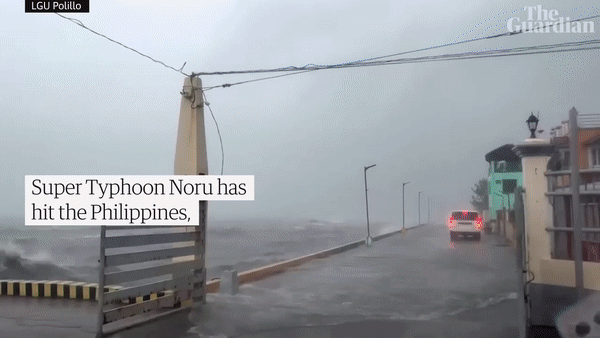 6 người thiệt mạng ở Philippines vì siêu bão Noru