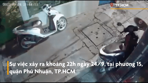 Trộm xe máy mặc áo xe ôm công nghệ