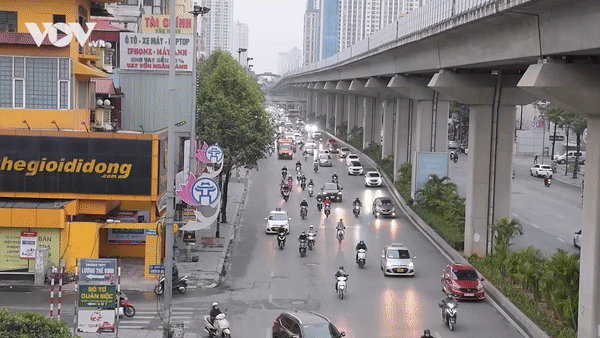 Đường phố Hà Nội thông thoáng sau kỳ nghỉ Tết Quý Mão