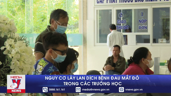 Nguy cơ lây lan dịch bệnh đau mắt đỏ trong các trường học