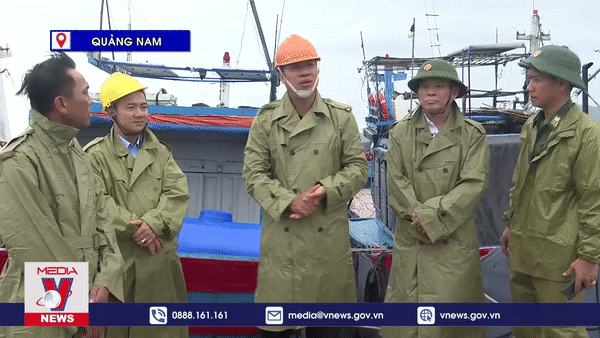 Ngư dân Quảng Nam khẩn trương ứng phó với áp thấp trên biển