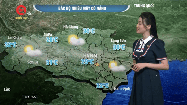 Dự báo thời tiết: Tây Nguyên, Nam Bộ ngày nắng nóng, chiều tối mưa dông