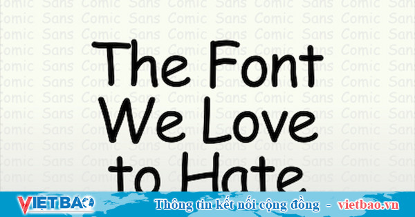 Kiểu chữ Comic Sans: \