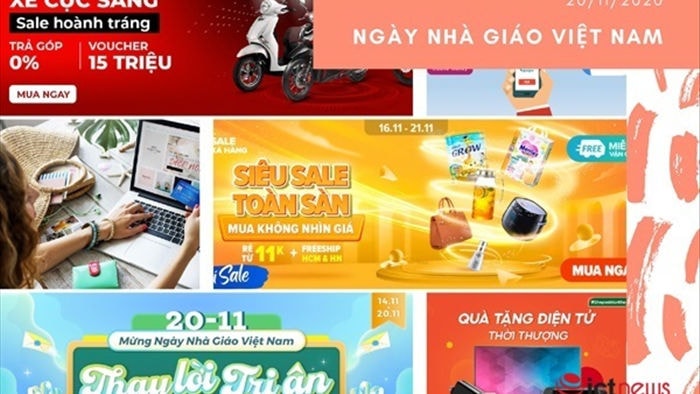 Sàn TMĐT lại ‘rục rịch’ chiến dịch mới sau ngày siêu sale 11/11