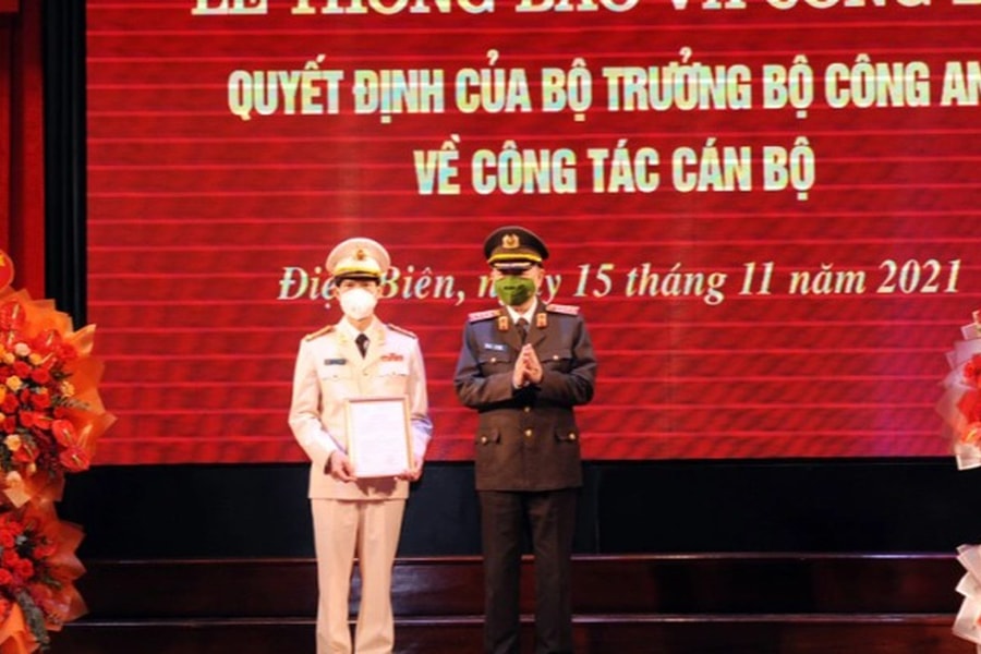 Cục phó Cảnh sát điều tra tội phạm về ma túy làm Giám đốc Công an Điện Biên