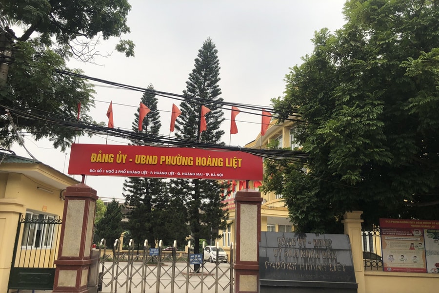 Cán bộ phường nghi mắc COVD-19, Hà Nội phong toả trụ sở UBND phường Hoàng Liệt
