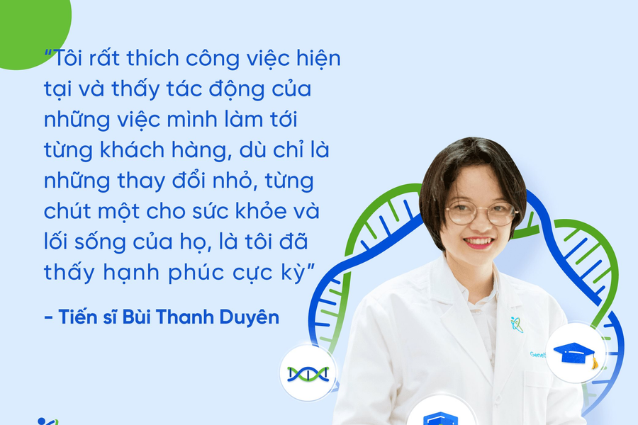 Nữ tiến sĩ 8X đam mê di truyền học sự sống