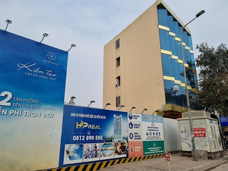 Ngày mai, Hà Nội phá dỡ công trình nhà 5 tầng xây không phép số 84 đường Láng