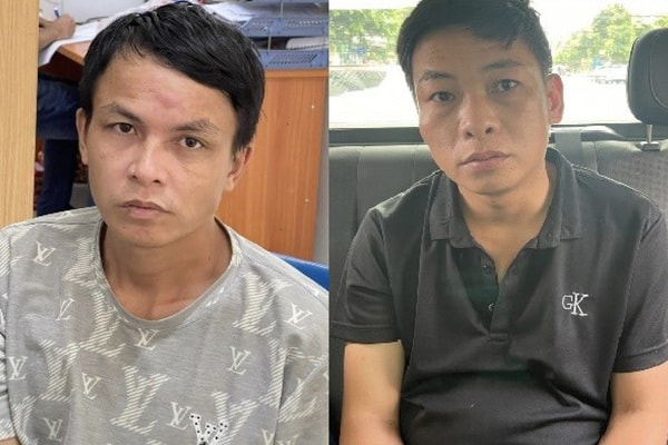 Hai đối tượng trộm nhiều xe máy trong khu đô thị nổi tiếng ở Hà Nội sa lưới