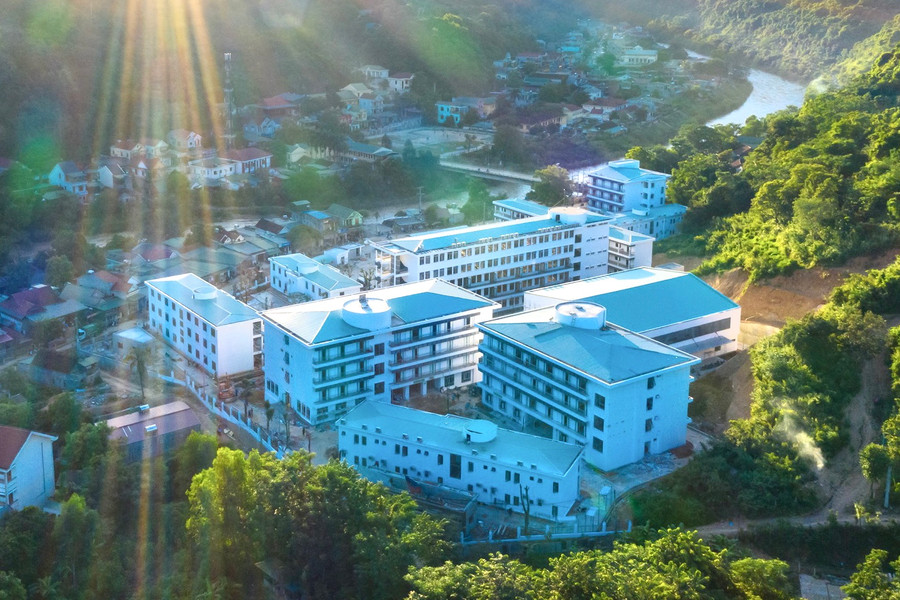 Huyện miền núi Nghệ An khánh thành Trường THPT 210 tỷ đồng