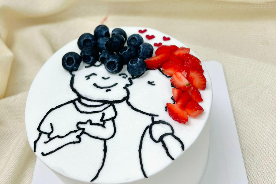 Hướng dẫn làm mẫu bánh sinh nhật đẹp tặng người yêu với hình ảnh chi tiết
