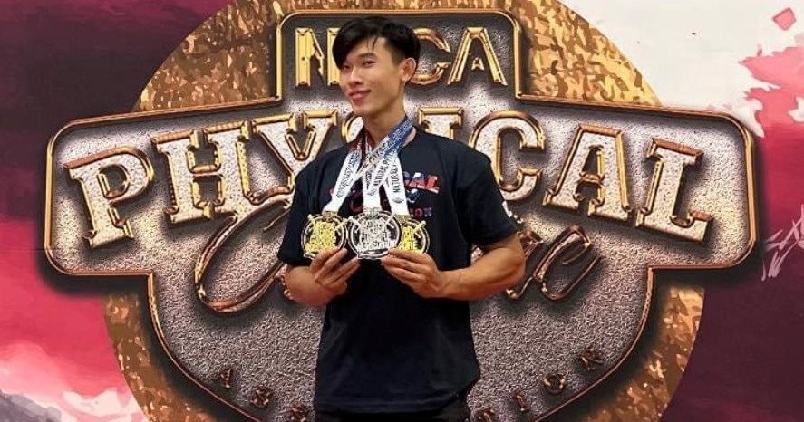 VĐV Nguyễn Ngọc Hải giành 5 giải Vô địch Thể hình P.C.A Quốc tế