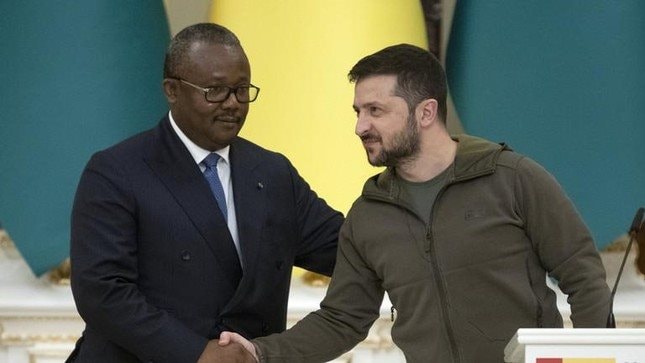 Tổng thống Guinea-Bissau gửi thông điệp từ ông Putin tới ông Zelensky
