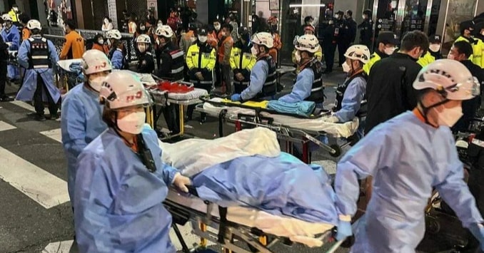 Chủ tịch nước Nguyễn Xuân Phúc gửi Điện chia buồn vụ giẫm đạp tại Hàn Quốc