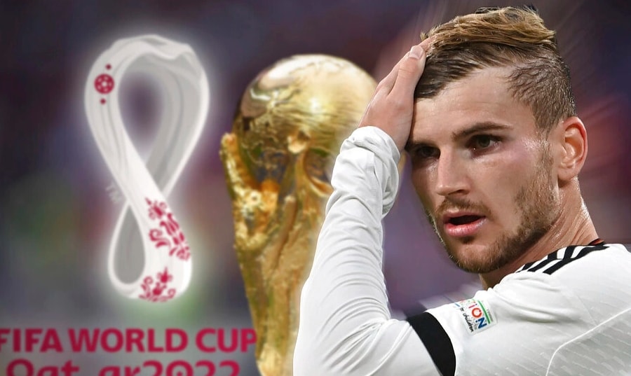 Đội tuyển Đức mất Timo Werner ở World Cup 2022
