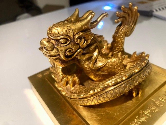 Ấn vàng Hoàng đế chi bảo: Sẽ sớm về Việt Nam