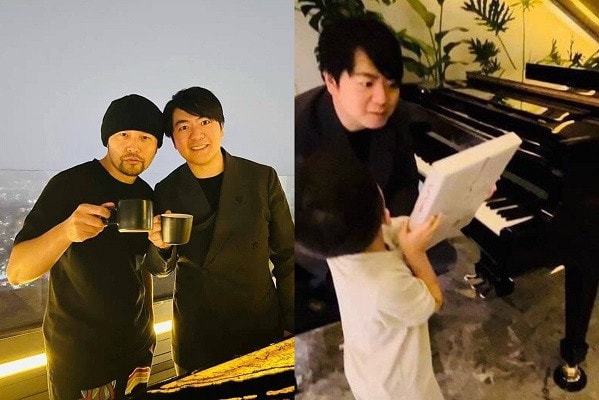 'Thần đồng piano' Lang Lang dạy con Châu Kiệt Luân chơi đàn trong biệt thự hơn 200 tỷ