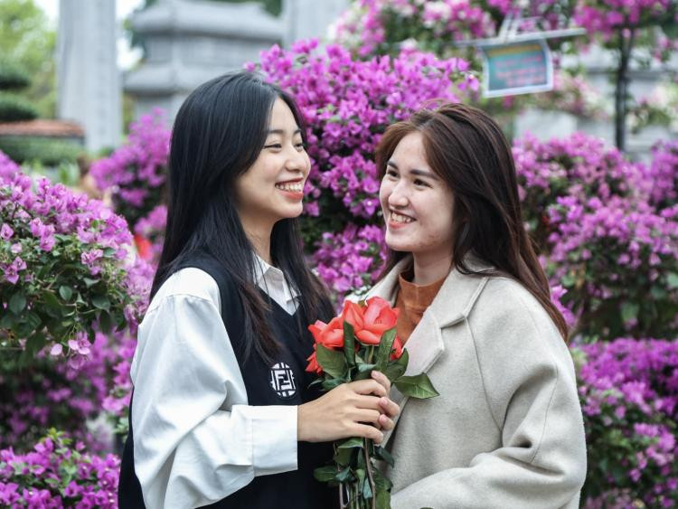 50.000 bông hoa hồng tạo nên lễ hội hoa đặc sắc ở Hà Nội