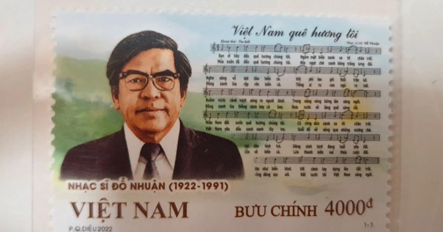 Phát hành bộ tem bưu chính kỷ niệm 100 năm sinh nhạc sĩ Đỗ Nhuận
