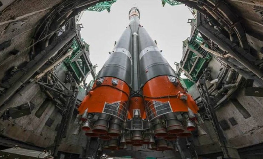 Tàu vũ trụ Soyuz MS-23 của Nga lên ISS đón các phi hành gia