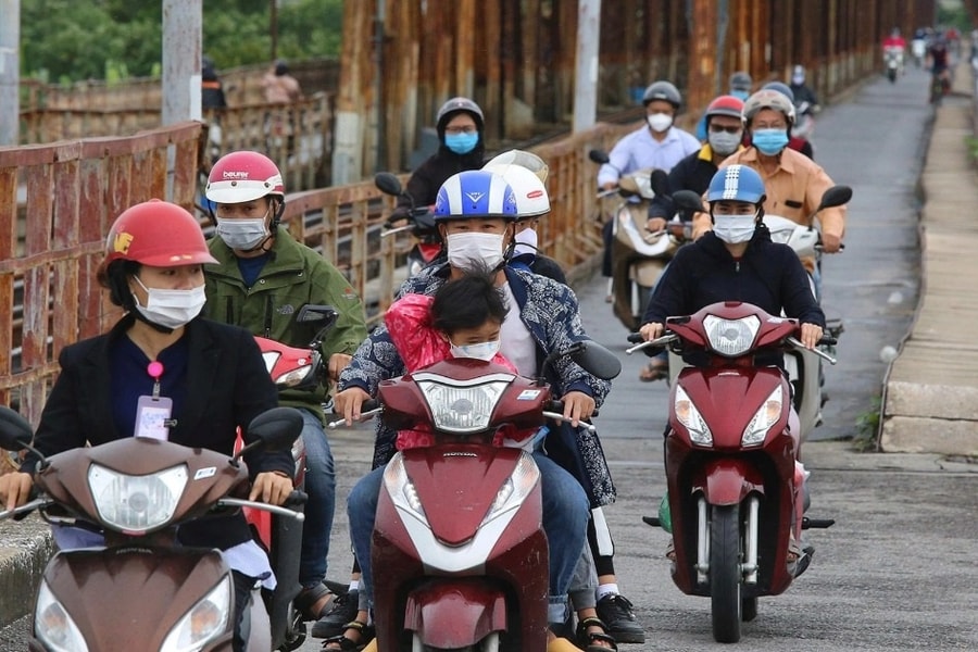 Không khí lạnh bao trùm Bắc Bộ