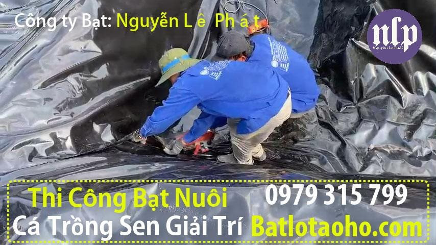 Bạt Nguyễn Lê Phát - Đơn vị cung cấp bạt chống thấm ao hồ cá HDPE giá rẻ tại nhà máy