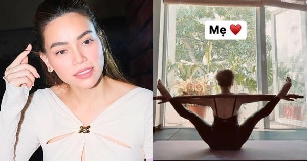 Showbiz Việt ngày 27/2: Mẹ Hà Hồ U70 thực hiện động tác yoga khó