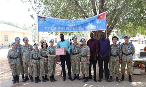 Bệnh viện dã chiến Việt Nam tổ chức nhiều hoạt động để chào mừng Ngày Thầy thuốc Việt Nam tại Nam Sudan
