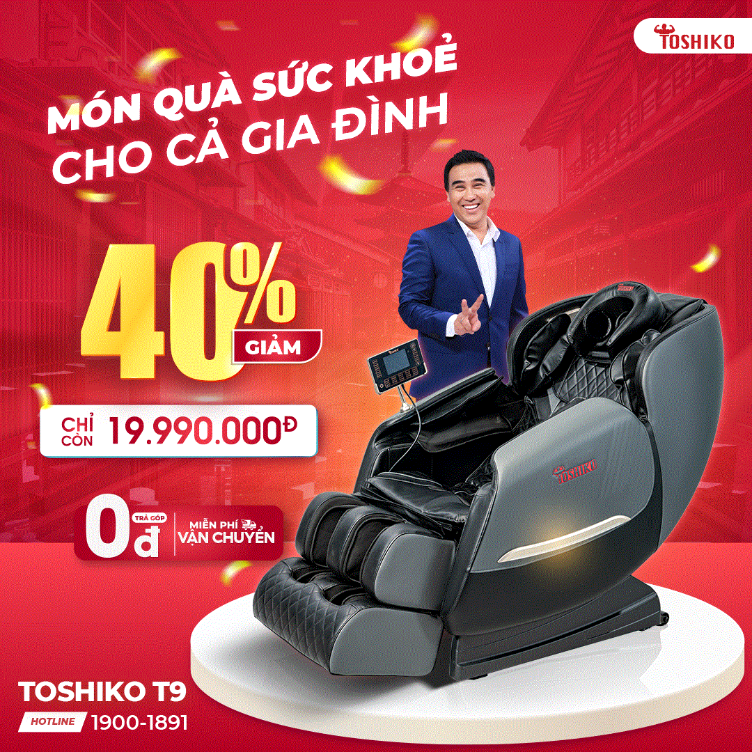 Toshiko T9 - Món quà yêu thương đến “một nửa thế giới” nhân dịp 8/3‏