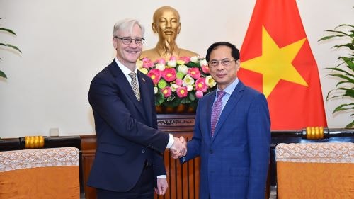 Bộ trưởng Bùi Thanh Sơn tiếp Quốc Vụ khanh Ngoại giao Na Uy Erling Rimestad