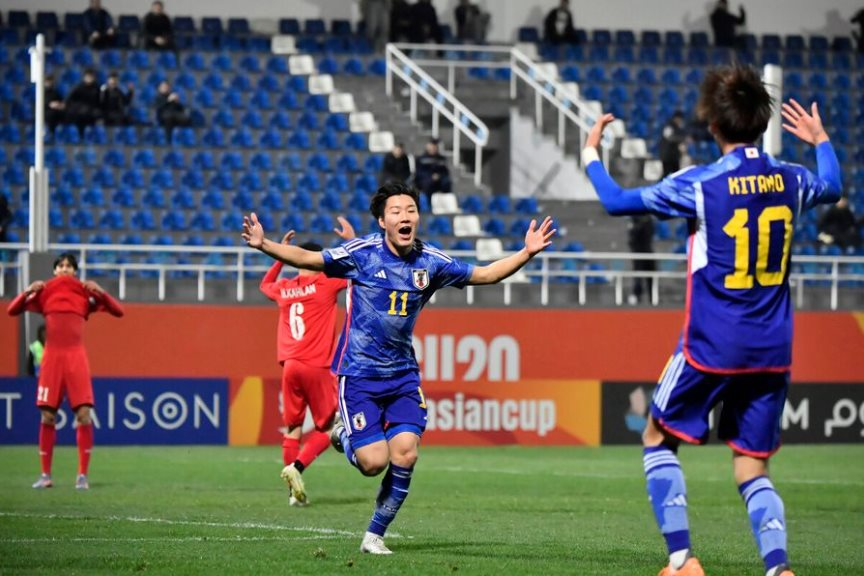 Highlight U20 Nhật Bản lấy tấm vé vào Worldcup U20 khỏi tay U20 Jordan.