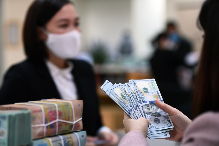 Tỷ giá USD/VND lao dốc