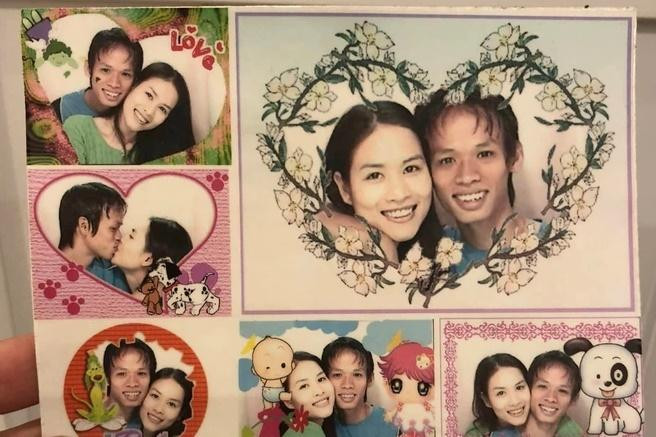 Ảnh cưới của Hà Hương 'Phía Trước Là Bầu Trời' cách đây 15 năm