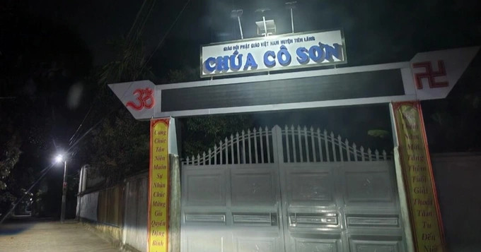 Khai trừ trụ trì chùa Cô Sơn khỏi Giáo hội Phật giáo Việt Nam TP Hải Phòng