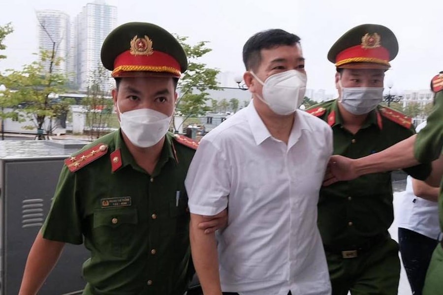 Cựu Trưởng Công an quận Tây Hồ Phùng Anh Lê hầu toà phúc thẩm